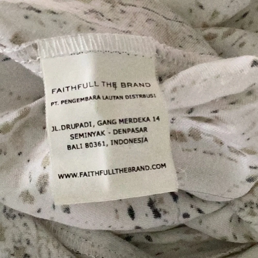 FAITHFULL THE BRAND Roman Mini Dress In Oasis Print Size Small - Picture 11 of 12